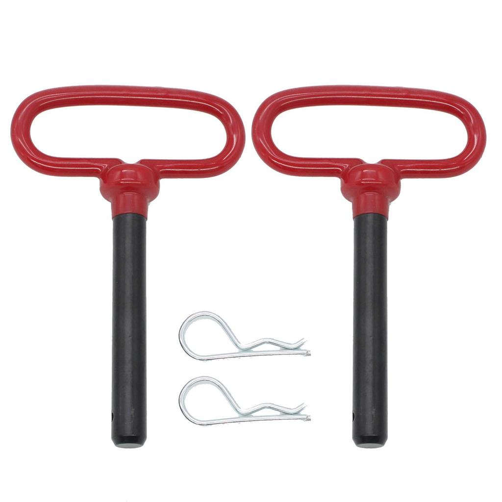 X-Haibei Head Tow Hitch Pin và Kẹp 1 / 2 x 3 5 / 8 inch cho máy cắt cỏ Máy kéo RV Trailer Truck ATV,
