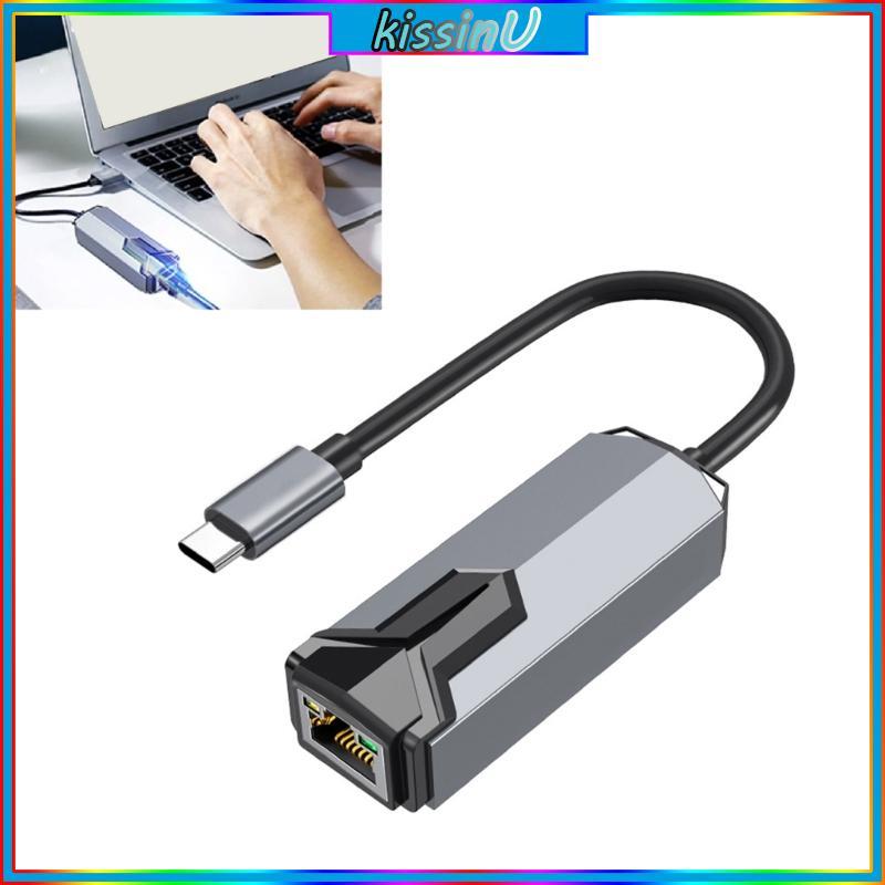 Kiss 2 5G Ethernet Adapter Gigabit Ethernet Adapter Type C USB sang RJ45 Mạng LAN