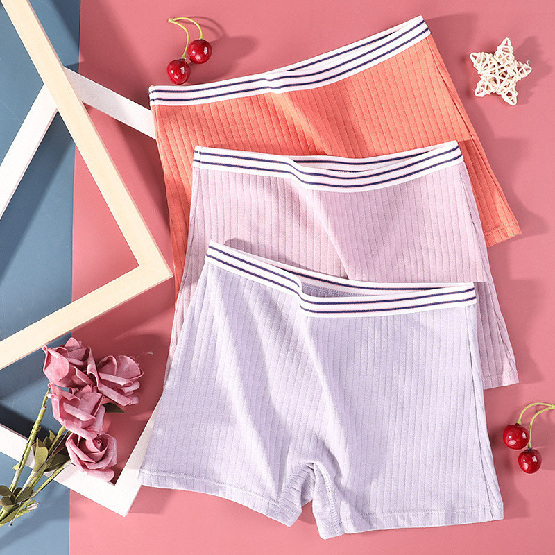 Quần Lót Nữ Cotton Boxer Quần Đùi Boxer Plus Béo Cực Lớn Bé Gái Boxer Quần Đùi Nữ 4XL Thích Hợp Cho 