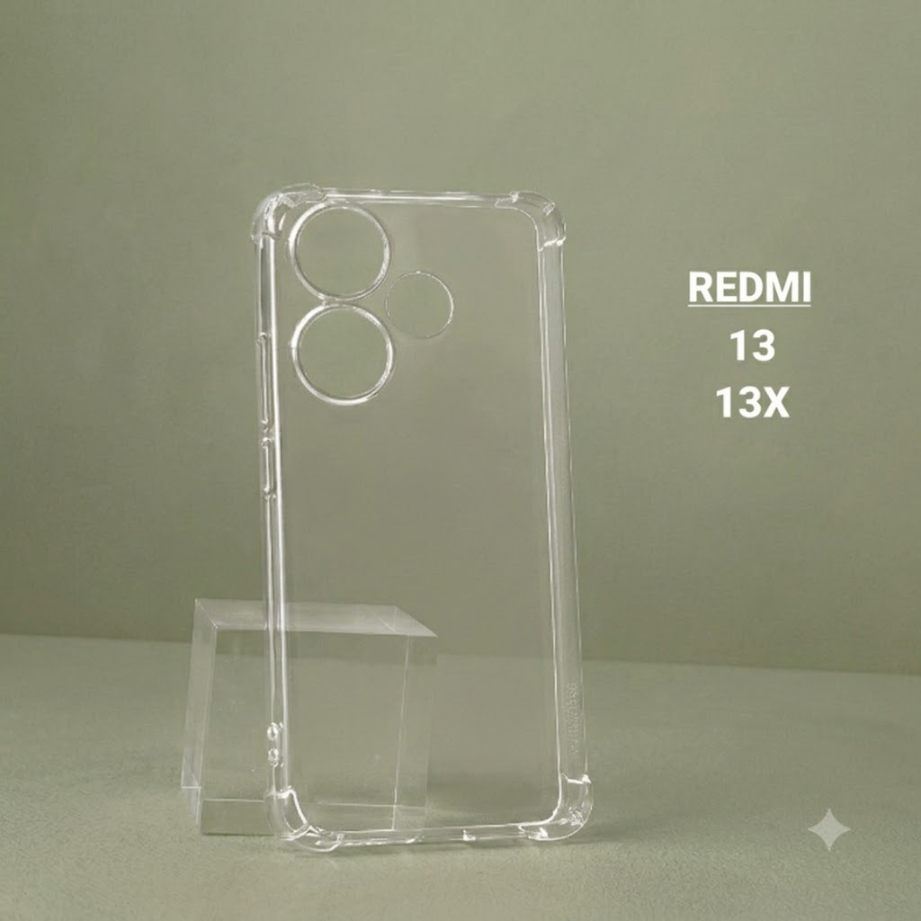 Ốp Lưng Xiaomi Redmi 13 Redmi 13X Trong Suốt Dẻo Chống Sốc | Ốp Bảo Vệ Camera, Ôm Máy – LTN NEW