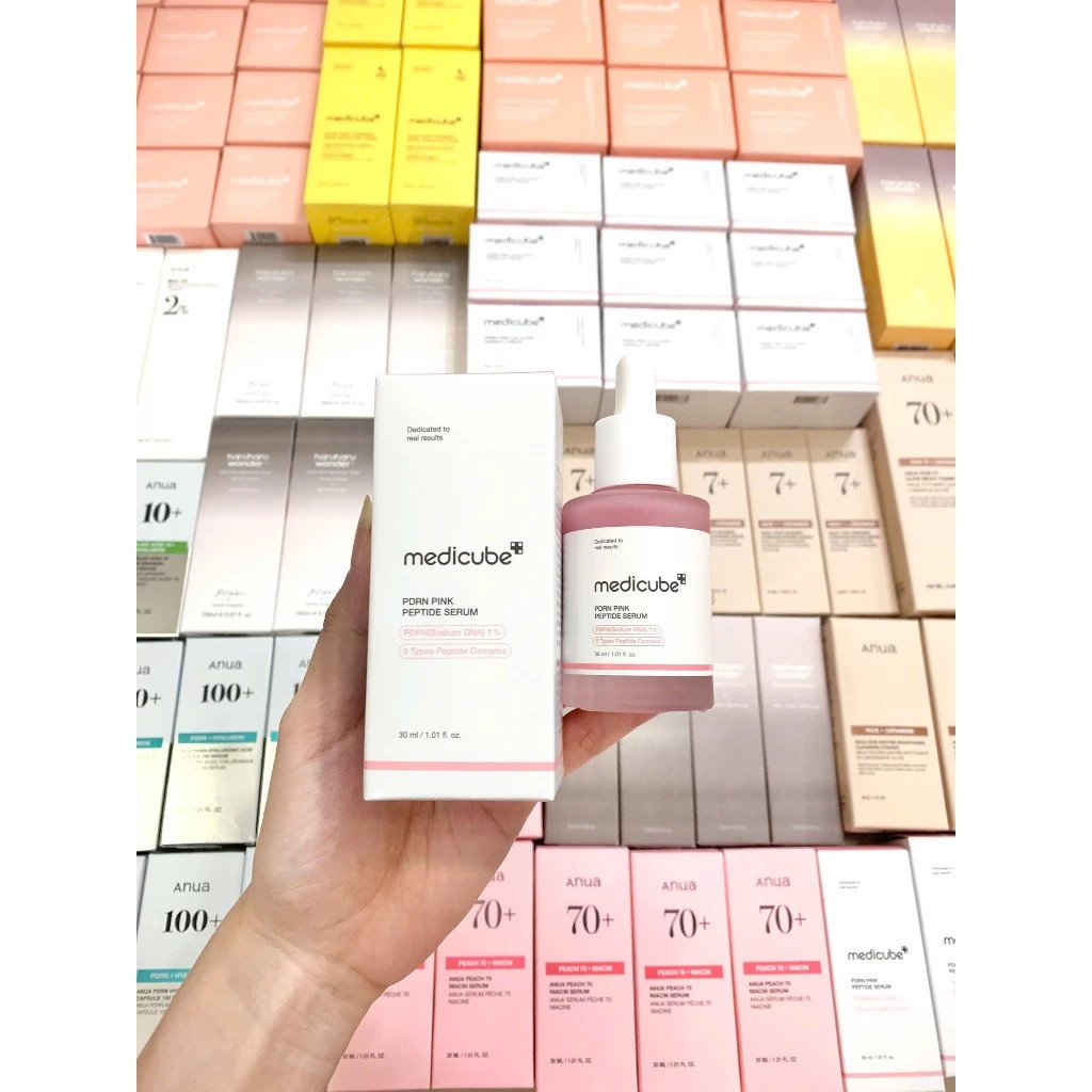 Serum Hồng Medicube PDRN Pink Peptide 30ml Chăm Sóc Da Căng Bóng-MD4