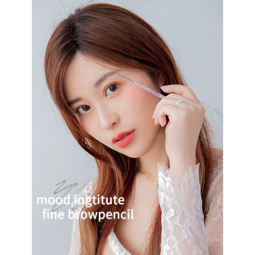 Bút chì kẻ mày FLORTTE FLORTTE Chống thấm nước lâu trôi Chống phai màu Bút kẻ mày siêu mịn