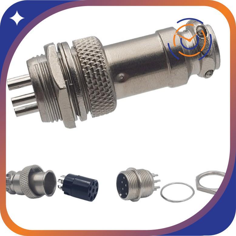 Đầu nối GX12 2P/3P/4P/5P/6P/7P - Jack nối Nhanh
