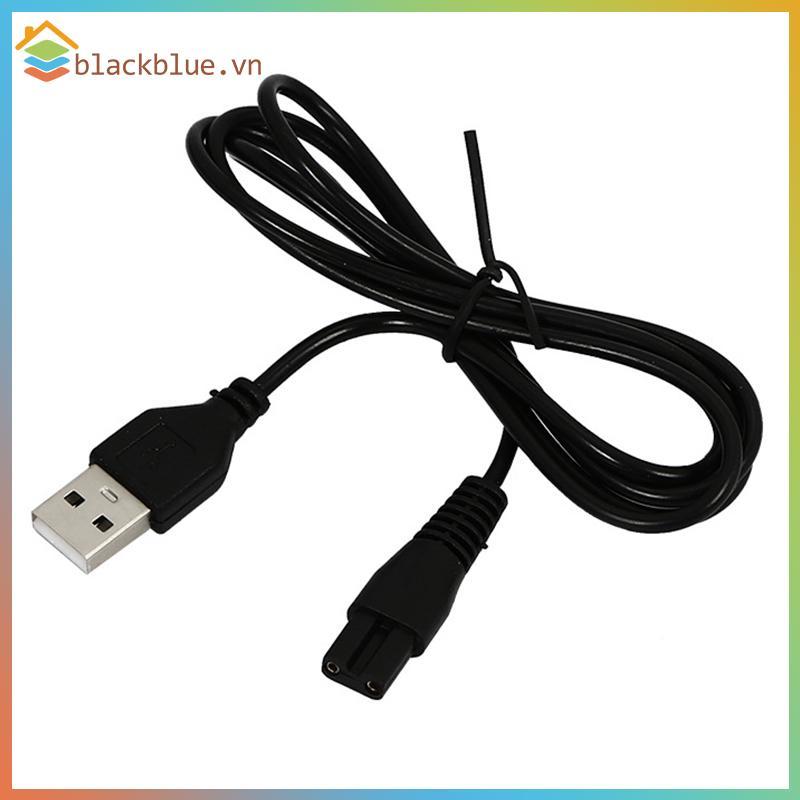 BBLUE 0.8 / 1M Cáp USB Dây Sạc Lỗ Đồng Phù Hợp Với Đèn Pin 5V Máy Cạo Râu Tóc Dây Đơn Lỗ 1.5 1.8 2.3