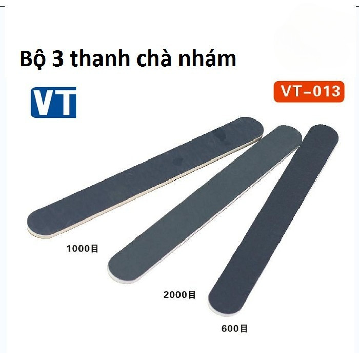 Bộ 3 thanh giũa nhám mài mô hình - Dụng cụ Gundam | Gunpla Tools S