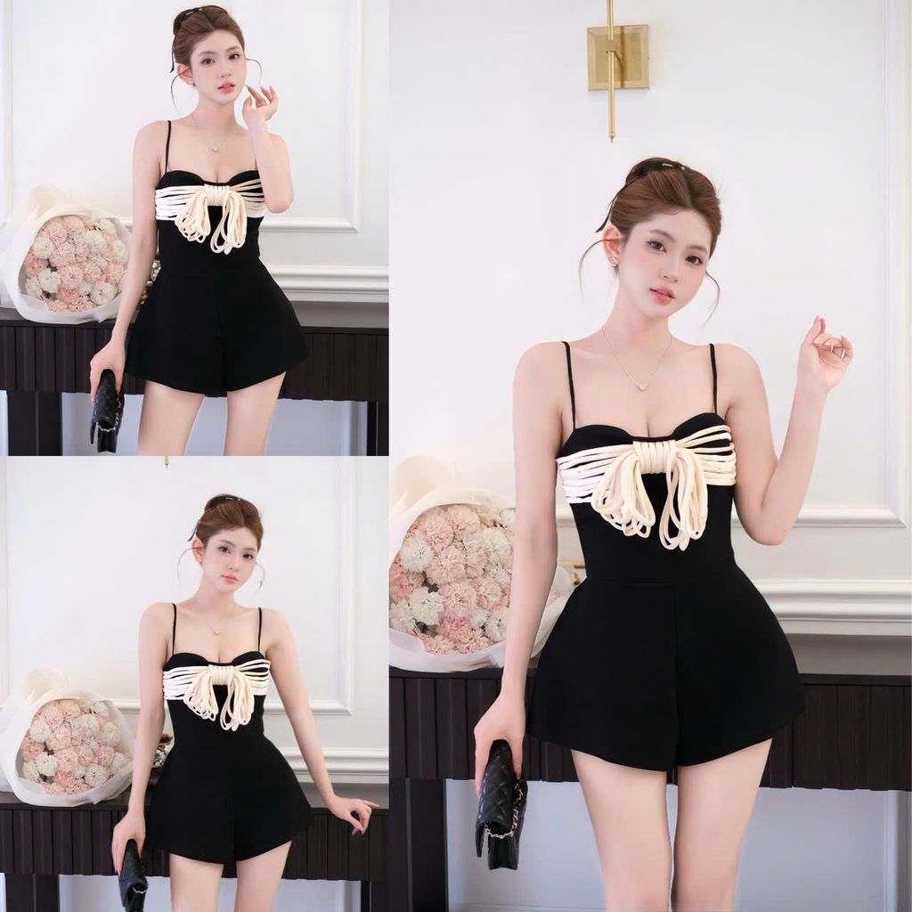 Jum liền 2 dây phối nơ buộc J16 GON