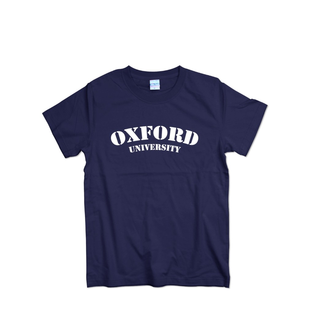 Mùa hè 2026 Anh Preppy OXFORD UNIVERSITY Đồng phục đi học Áo thun ngắn tay OXFORD UNIVERSITY Lớp đồn