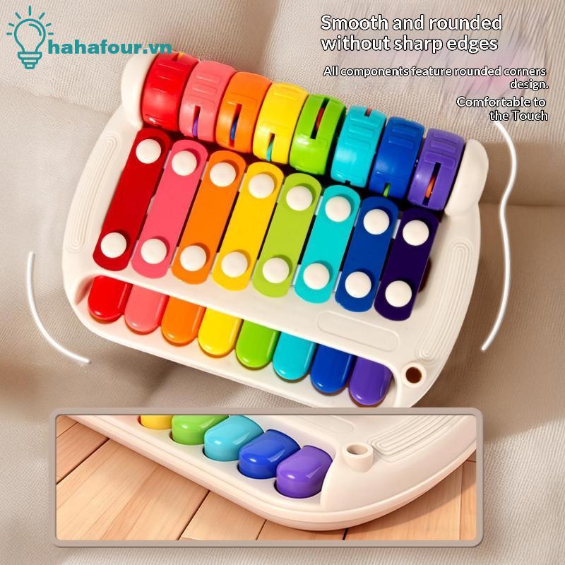 BN Đồ Chơi Cho Bé Đồ Chơi Đàn Piano 3 Trong 1 Tám Giai Điệu Tay Piano Đồ Chơi Cho Bé Nhạc Cụ Piano V
