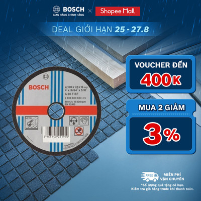 [ƯU ĐÃI ĐỘC QUYỀN] Combo 5 Đá cắt Bosch chất lượng cao chuẩn Đức