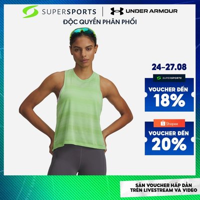 Áo Ba Lỗ Nữ Under Armour Velociti Singlet - 6009541-712 ADS14