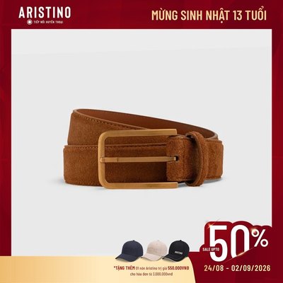 [Aristino x Đăng Khôi] Thắt Lưng Nam Da Lộn Aristino ABL0070S4