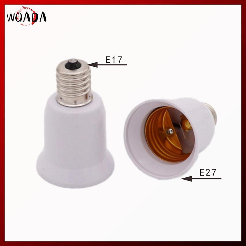 WOADA E17 Đèn Soet E17 sang E27 LED Halogen CFL Bóng Đèn Adapter VN