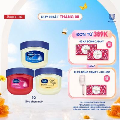 Sáp dưỡng môi Vaseline Lips Care 7g (Tùy chọn Hồng xinh/Mềm mịn/Ngọt Ngào)