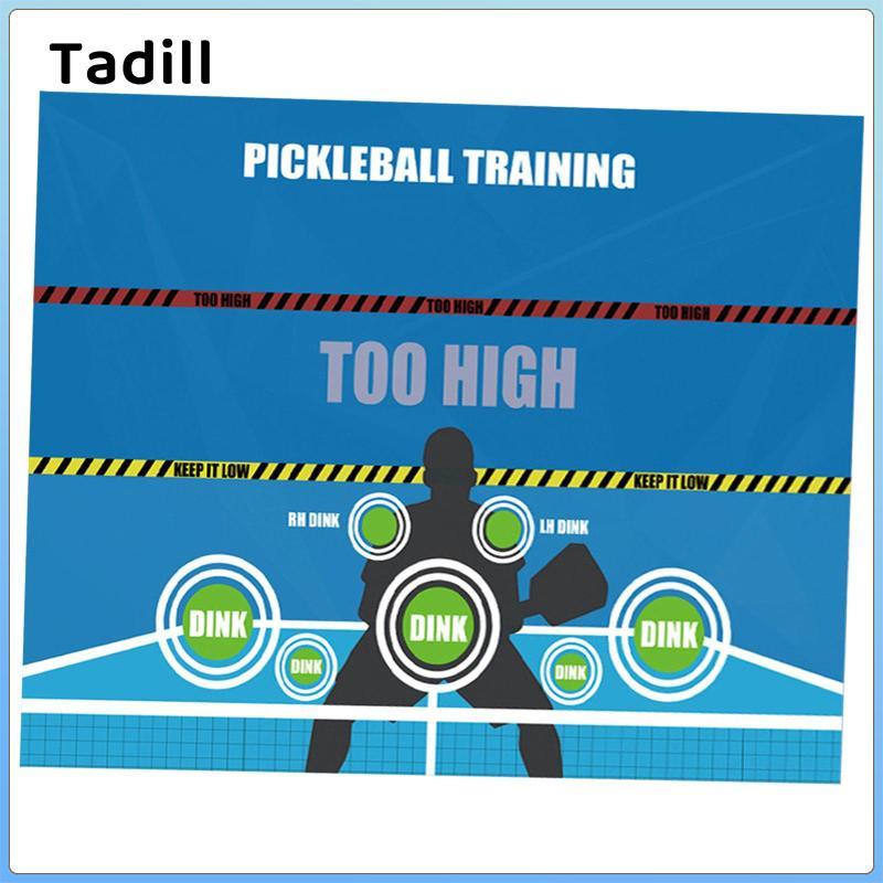 Tadill Pickleball Dink Master Practice Pad Tăng cường kỹ năng Rebounder Mat để huấn luyện tường ngoà