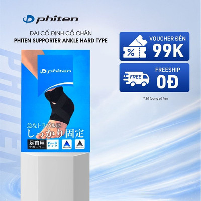 Đai Bảo Vệ Cổ Chân Loại Cứng Phiten Supporter Ankle Hard Type