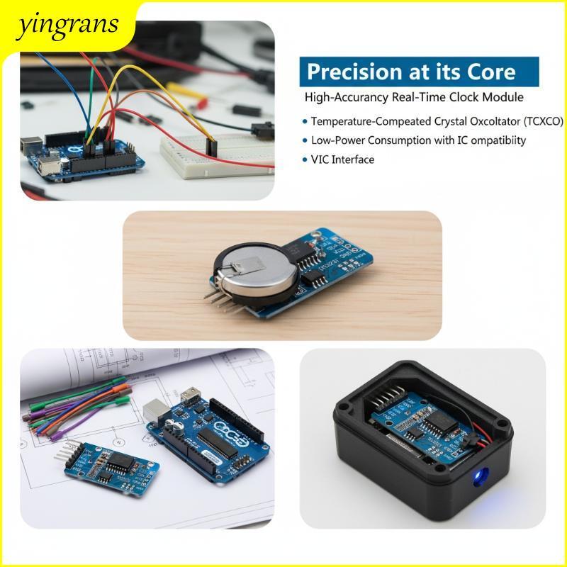 1 Cái Hẹn Giờ Mô Đun Bộ Nhớ DS3231 AT24C32 IIC RTC Module Có Pin Clo Thay Thế DS1307 I2C RTC Ban Cho