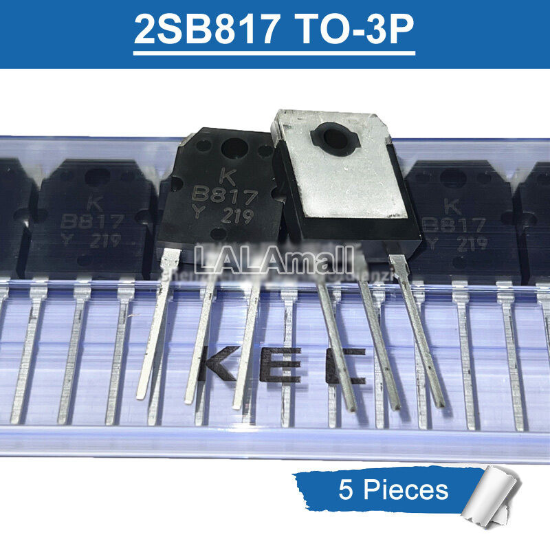Bộ 5 Chính Hãng 2SB817 TO-3P K B817 KTB817 TO3P 12A / 140V Bộ Khuếch Đại Âm Thanh PNP Điện Transisto