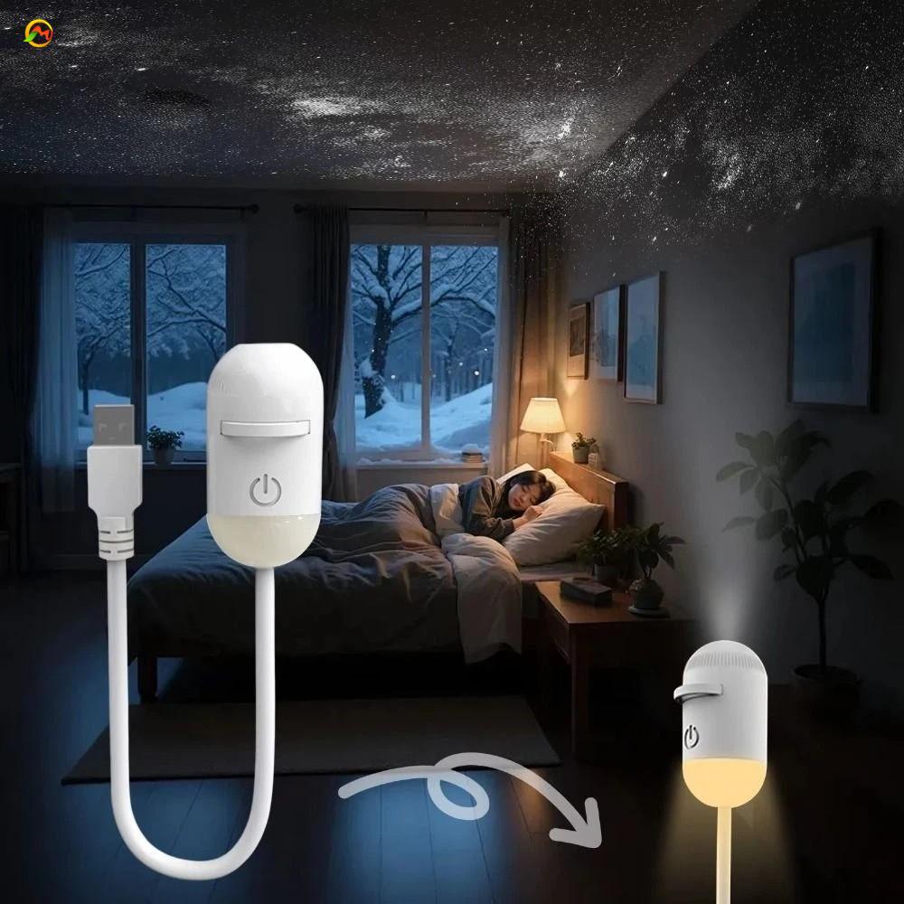 Đèn chiếu bầu trời đầy sao ECHOG, Đèn khí quyển Galaxy chạy bằng USB, Ấm cúng Vibes Thiết kế nhỏ gọn