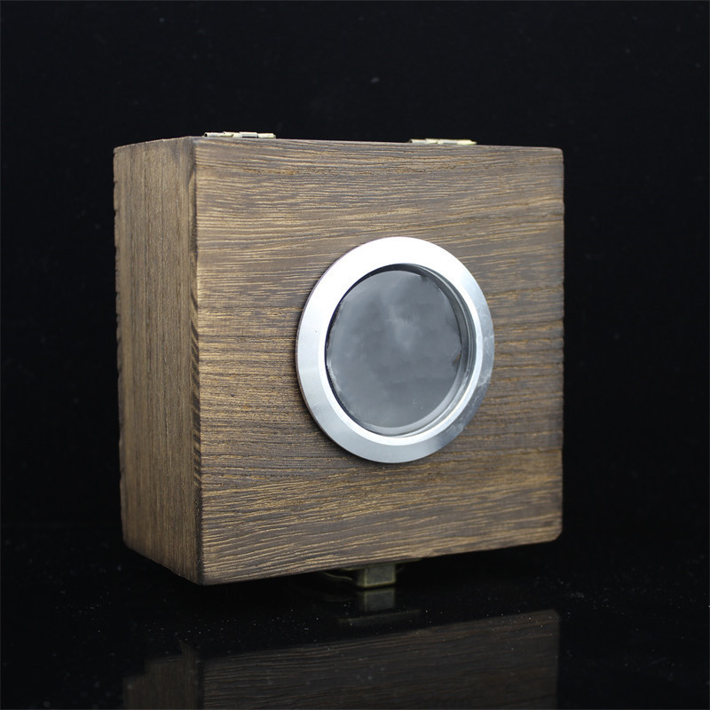 Thích hợp cho zippo Lighter Hộp gỗ Viên nang không gian Hộp gỗ Đinh tán Hộp gỗ xanh Hộp quà tặng nhẹ