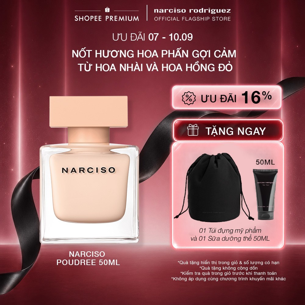 Nước Hoa nữ Narciso Rodriguez Narciso Eau De Parfum Poudree 50ml
