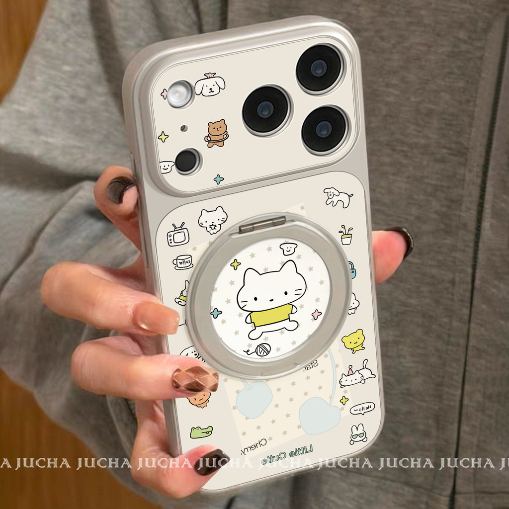 Line Cat Dog Ốp lưng OnePlus Ace 6 Ultra Turbo 6X Pro Nord N300 N200 N30 SE N20 CE5 CE4 Lite 5 3 5G 