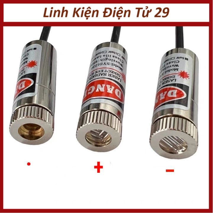 Đầu Phát Laser HLM1230 5mW 650nm
