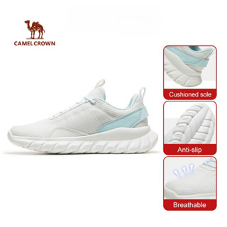 CAMEL CROWN SPORTS Nam Nữ Giày Thời Trang Buộc Dây Giày Thể Thao Lưới Thoáng Khí Dành Cho Nam Nữ Mùa Hè Ngoài Trời Chạy Bộ dép chạy bộ