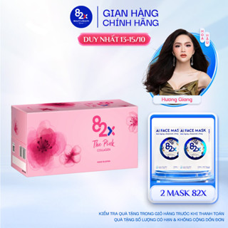 [HCM] Nước Uống 82X Collagen The Pink Thông Minh Thế Hệ Mới, Dưỡng Da Căng Bóng, Trắng Mịn Chuẩn Nhật 100ml/Lon