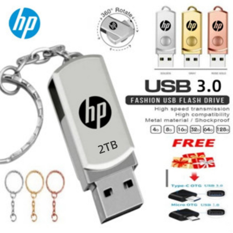 High speed USB flash drive 2TB 1TB 512GB 256GB 128GB 64GB USB 32GB 16GB waterproof pen drive multifu