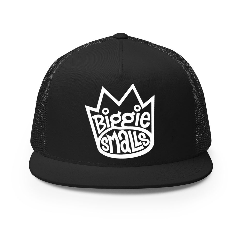Biggie thời trang Hip 2025 Smalls Hop Rap Flat Vành Snapback Trucker Cap