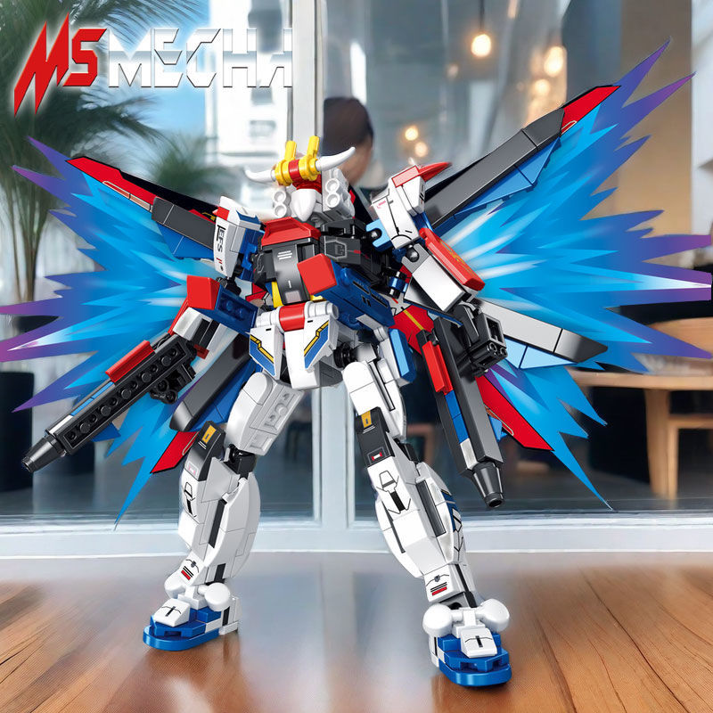 Tương thích với các khối xây dựng Lego Mecha Gundam Khối xây dựng Transformers Model Boy Robot Educa