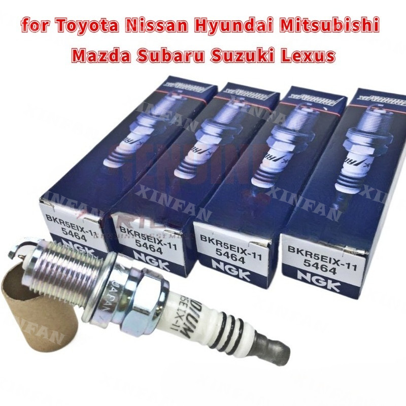 XF 4 chiếc Iridium BKR5EIX-11 5464 Bugi cho Toyota Nissan Hyundai Mitsubishi Mazda Subaru Suzuki Lex