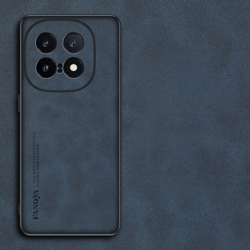 Ốp Điện Thoại Da PU Trơn Da Cừu Cho IQOO 15 Chống Sốc Mờ Cứng Ốp Lưng Bảo Vệ Vỏ Cho VIVO IQOO 15