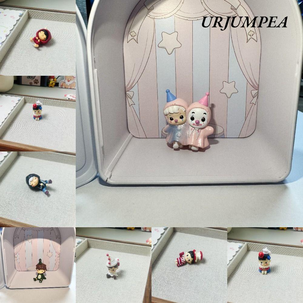 Đồ trang trí Mini URJUMPEA, Hộp Hacipupu Little Prang Hirono Mime Series, POPBEAN A ĐÊM OF FANTASY S