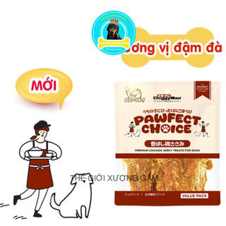 [MỚI] KHÔ GÀ MIẾNG SẤY DOGGYMAN PAWFECT CHOICE 180G