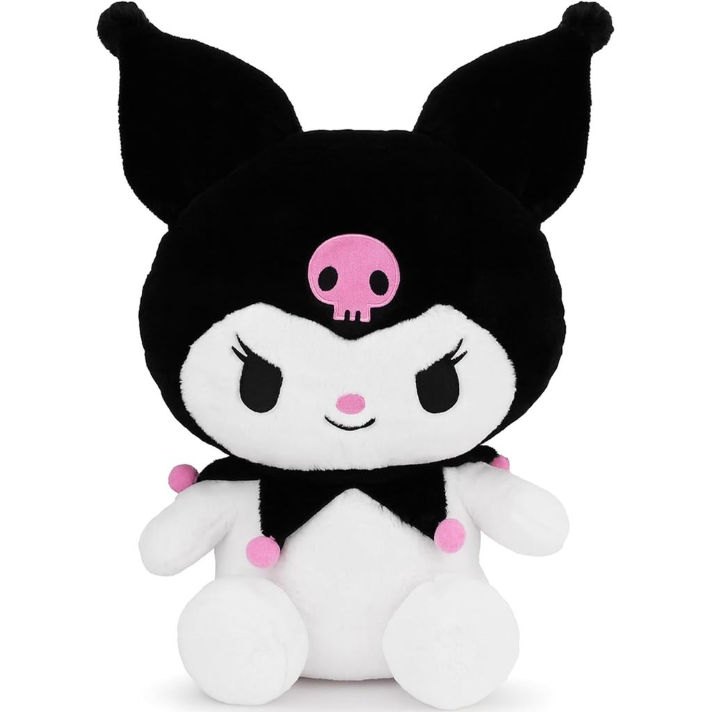 Juju Black Kawaii Plush (28 in) - Thú nhồi bông dễ thương Kawaii Plushies - Peluche Big Stuffed Anim