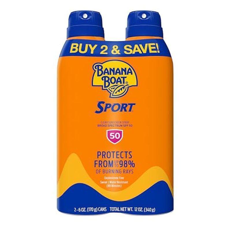 Xịt chống nắng Banana Boat Sport Ultra SPF 50 | Xịt chống nắng Banana Boat SPF 50, Chống nước, Oxybe