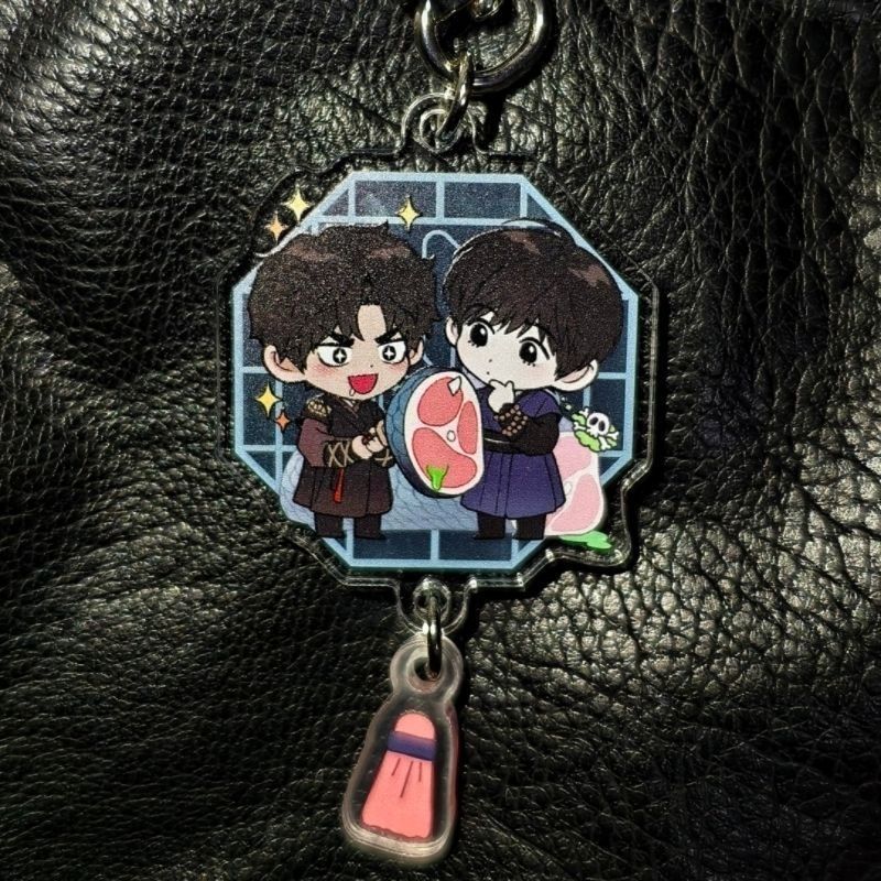 Hàn Quốc BL Manwha Reverse Anime Móc khóa Jiwook Kwon Juyeon Park Acrylic Móc chìa khóa ❈ 🍎 ❈ ❈ Móc 