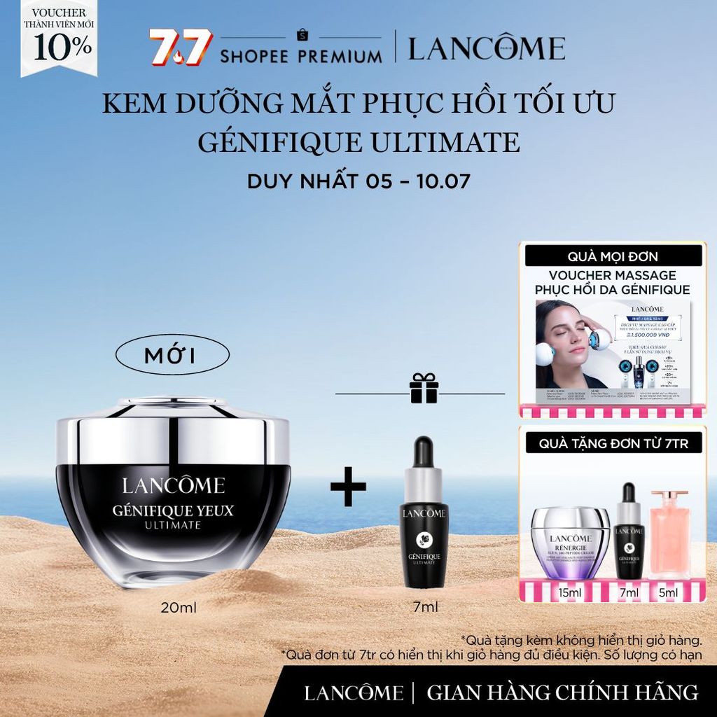 Kem dưỡng mắt Genifique Ultimate Lancome 20ML