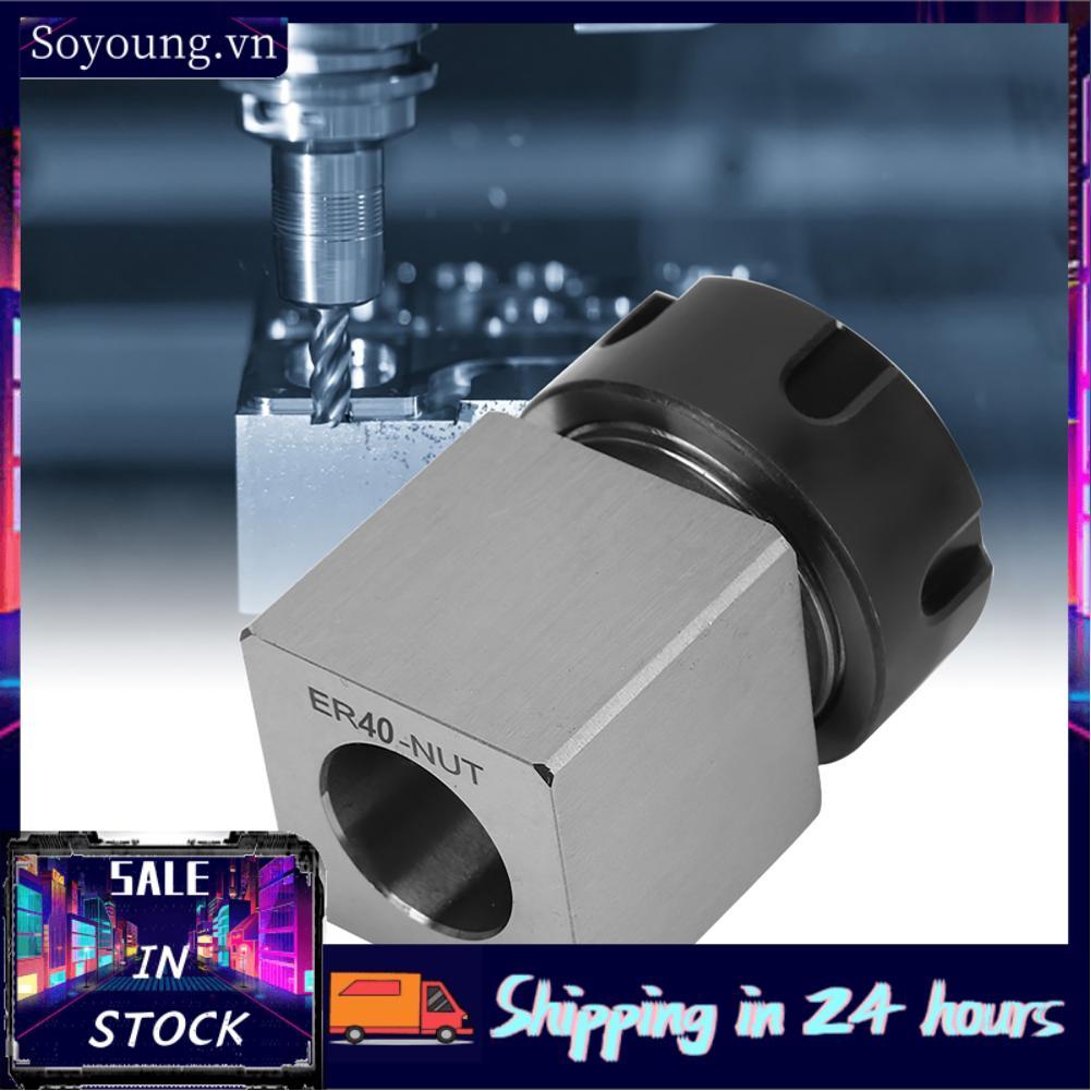 Soyoung Garosa Square Collet Chuck Carbon Steel ER40 Công cụ CNC để buộc chặt trên máy Độ bền cao Gi