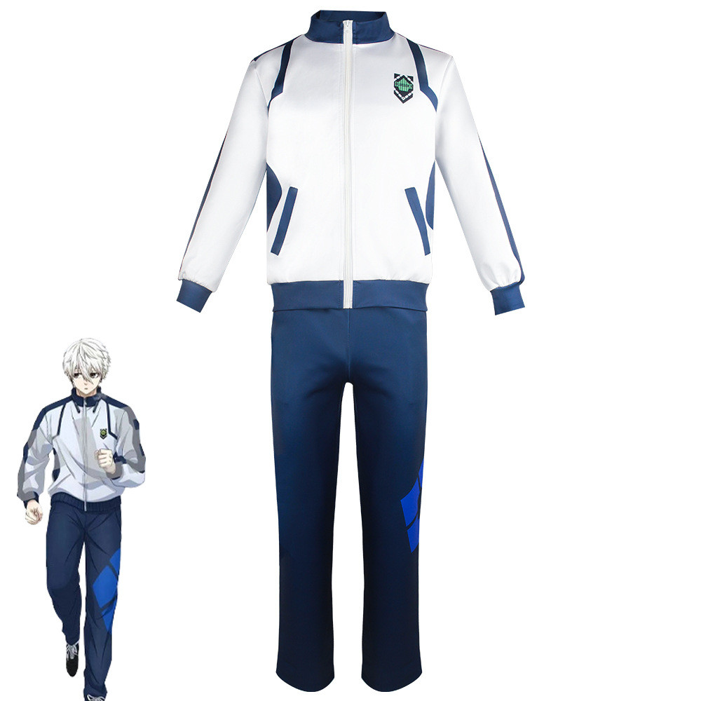Trang phục cosplay Blue Lock Áo hoodie thể thao BLUELOCK Isagi Yoichi, Boro, Kagehira, Renji cosplay