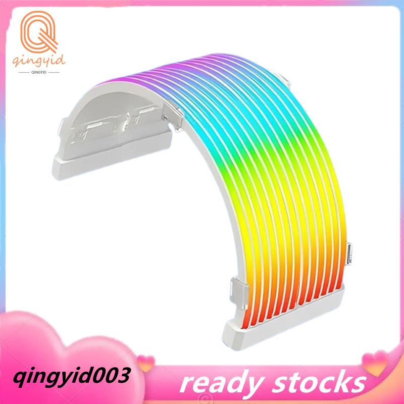 Cáp 24Pin / 3x8Pin ARGB, ATX 3x8PIN PCI-E GPU Neon Color Line Streamer Transfer cho PC Modding và Ca