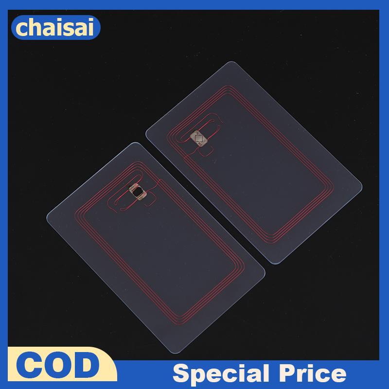 Chaisai 5 / 10 / 20 Chiếc Thẻ NFC Trong Suốt nk Thẻ NFC NFC Có Thể Lập Trình Có Thể Viết Lại NFC 215