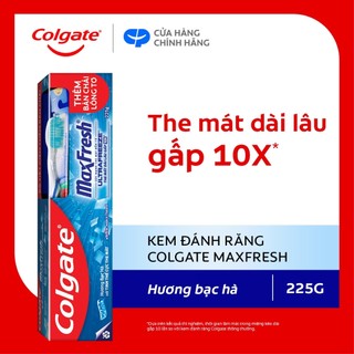 Kem đánh răng Colgate Maxfresh the mát dài lâu gấp 10 lần