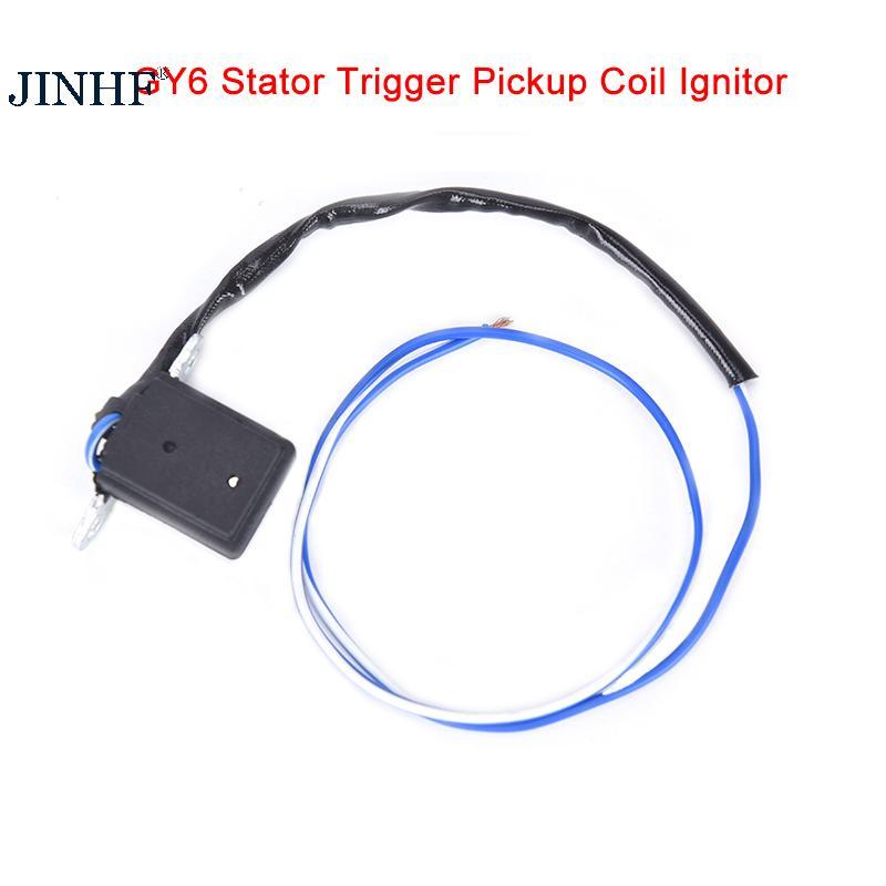 JINHF Scooter Stator Trigger Piup Pulser Coil Ignitor GY6 50 125 150cc Xe Máy ATV fb HOT