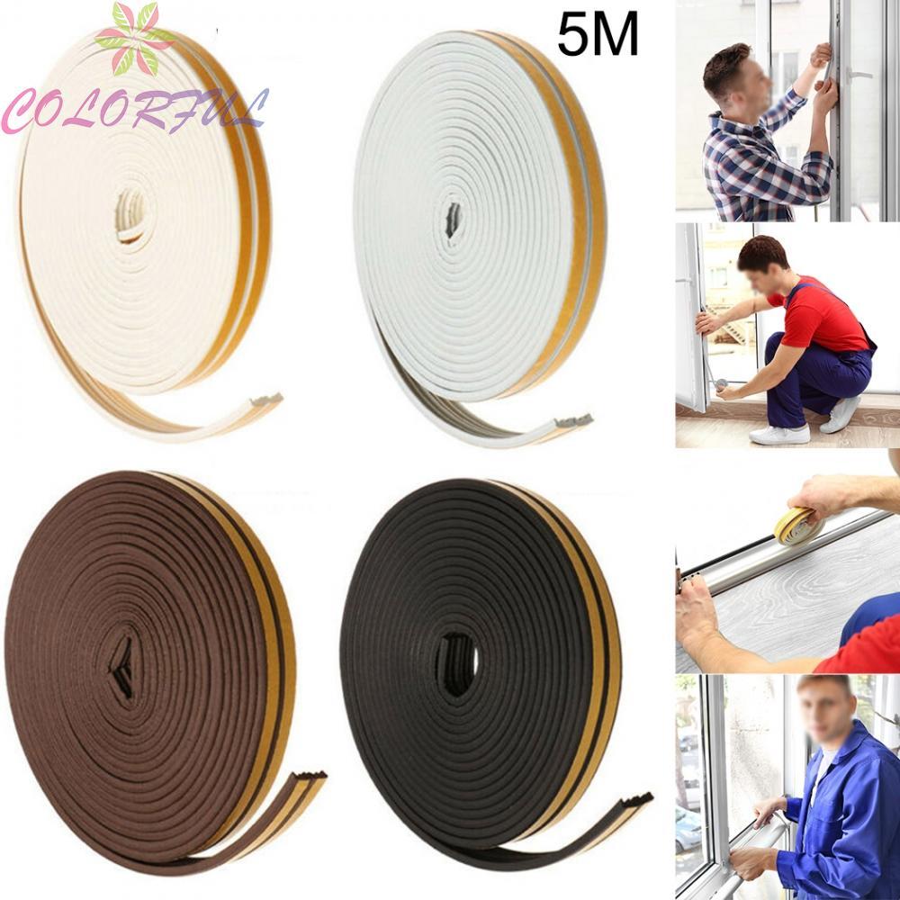 Meter Foam Seal Strip Foam Noise PVC Rubber Seal Strip Tape Weather 1-2mm