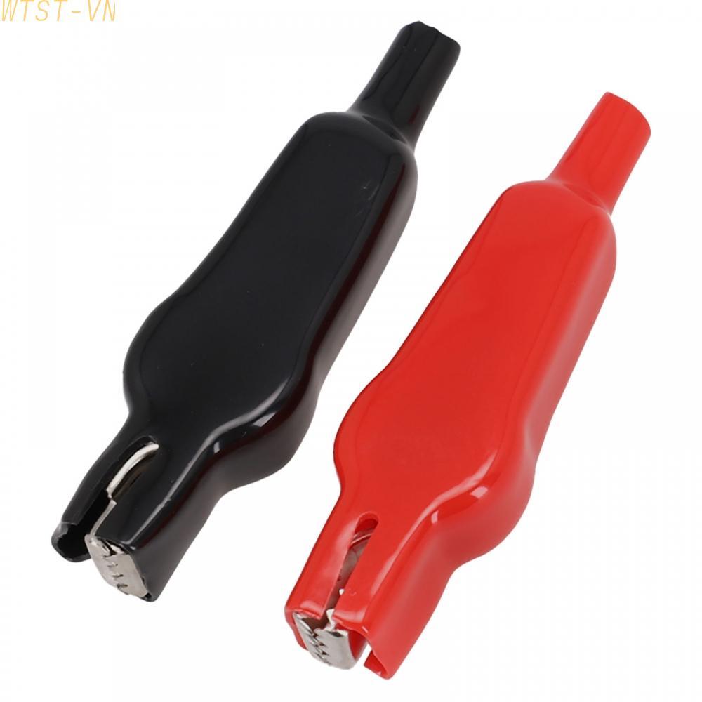 Alligator Clip Steel/PVC Test Leads Welding Crocodile Clips Electrical