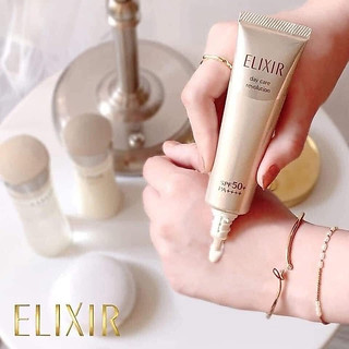 KEM CHỐNG NẮNG ELIXIR SHISEIDO JP [ MẪU MỚI ]