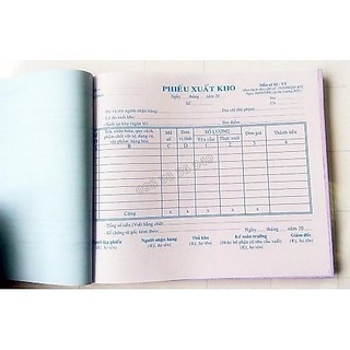 PHIẾU XUẤT - NHẬP KHO A5 3 LIÊN (16X20 )