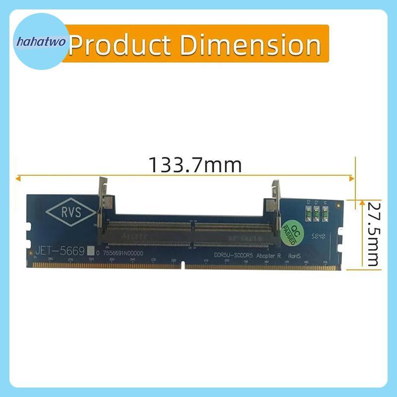 Ha Laptop DDR5 RAM Sang Máy Tính Để Bàn DDR5 U-DIMM Adapter Bảo Vệ Thẻ Nhớ Chuyển Đổi DDR5 Bộ Nhớ RA